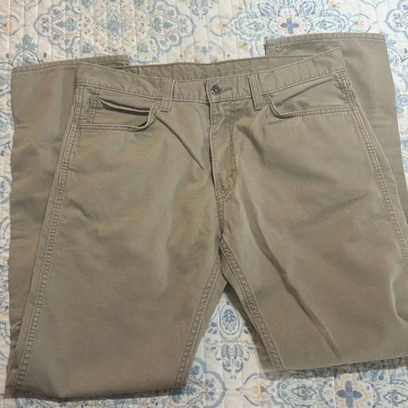 Levi’s 513 Men's Tan Casual Pants 36x34 - Picture 4 of 4
